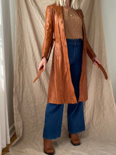 Load image into Gallery viewer, Pattie&#39;s Leather Trench Coat
