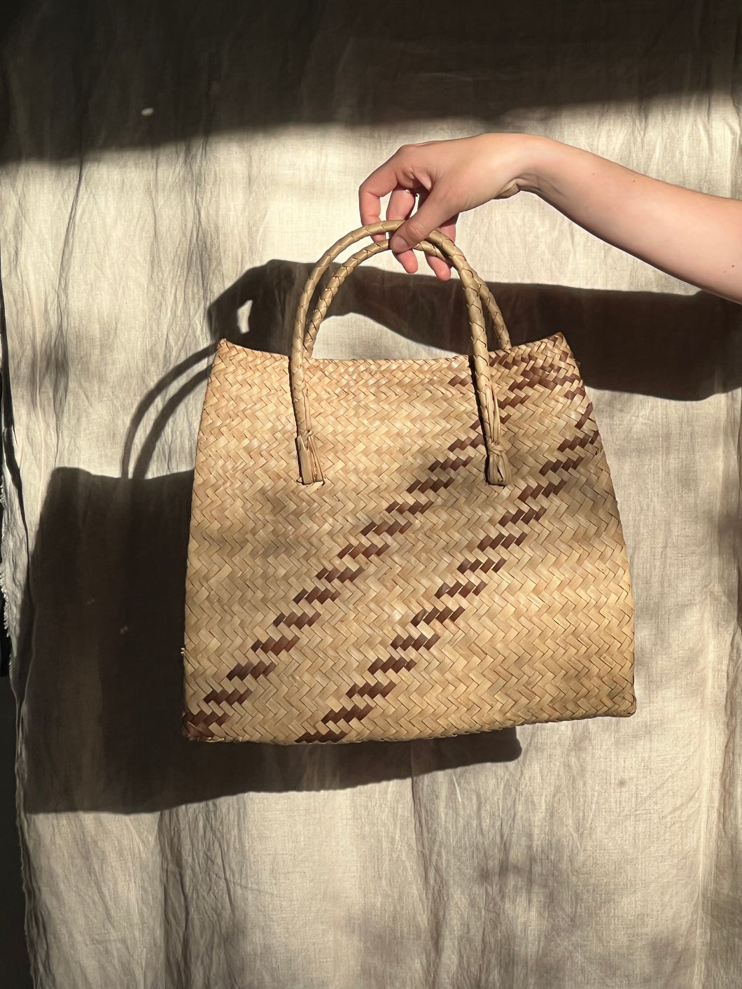 Straw Square Bag