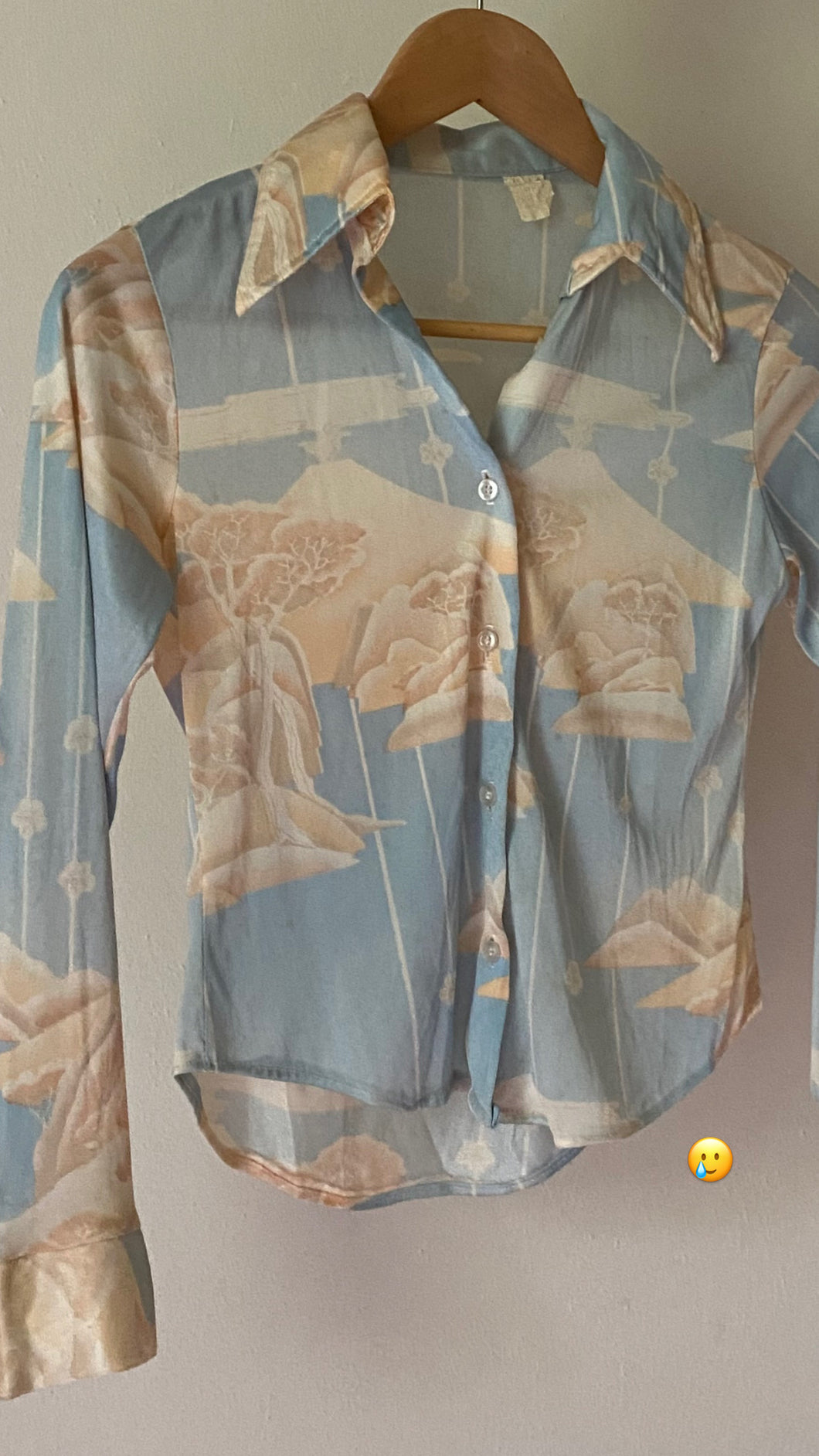 60s Angelic Blouse