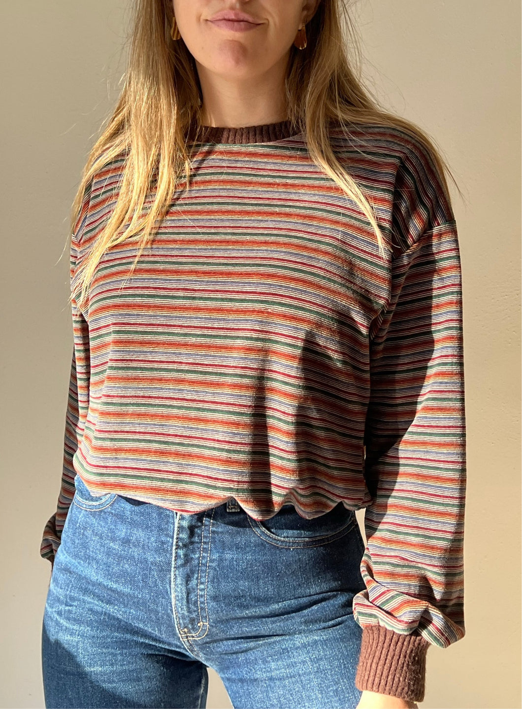 70 Levis Striped Pullover