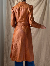 Load image into Gallery viewer, Pattie&#39;s Leather Trench Coat
