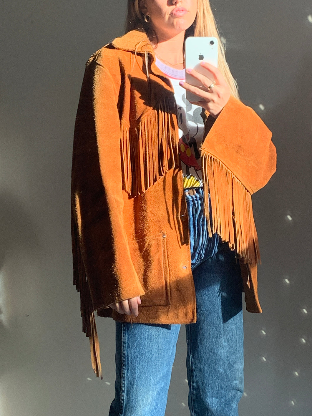 Hip Cowboy Suede Jacket