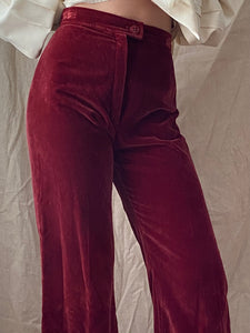 Pattie's Velvet Pant