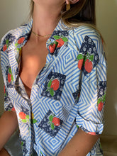 Load image into Gallery viewer, 70s Beach Snacks Button up
