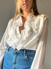 Load image into Gallery viewer, 70s RSVP Ruffle Blouse
