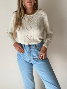 80s Pointelle Knit