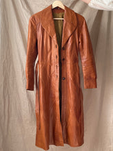 Load image into Gallery viewer, Pattie&#39;s Leather Trench Coat
