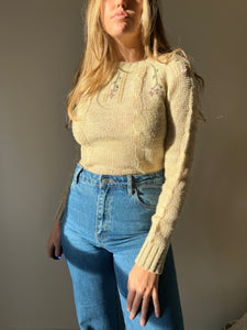 60s Foxmoor Flower Knit